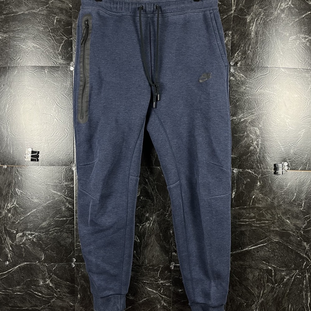 Nike Tech Fleece Men's Blue Sweatpants Jogger Medium
